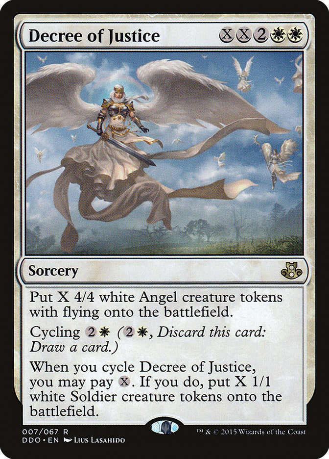 Decree of Justice [Duel Decks: Elspeth vs. Kiora] | Good Games Cannington