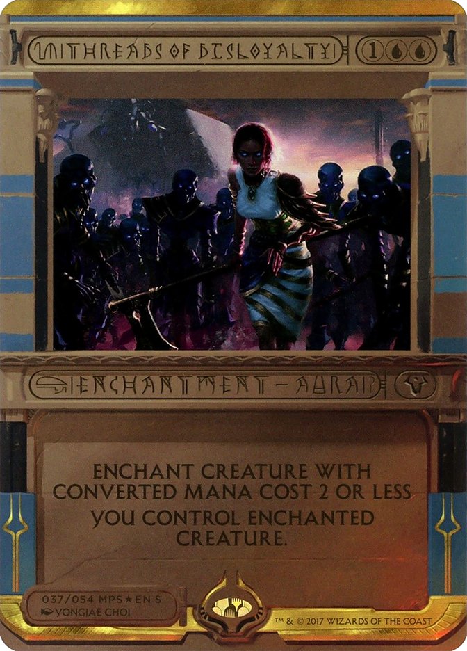 Threads of Disloyalty (Invocation) [Amonkhet Invocations] | Good Games Cannington