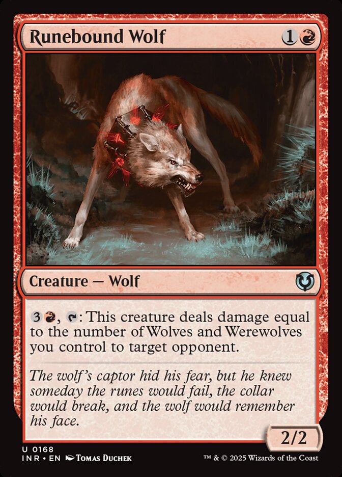 Runebound Wolf 168/287 (Innistrad Remastered)  | Good Games Cannington