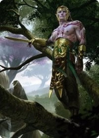 Tyvar Kell Art Card [Kaldheim Art Series] | Good Games Cannington