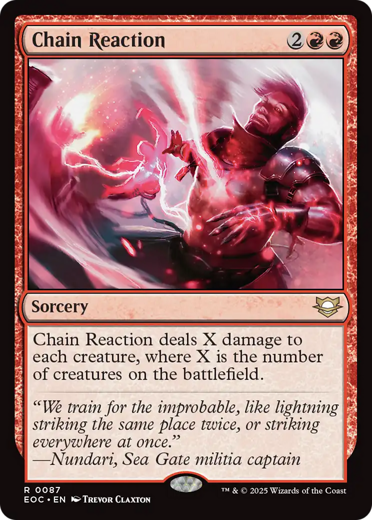 Chain Reaction [Edge of Eternities Commander] | Good Games Cannington