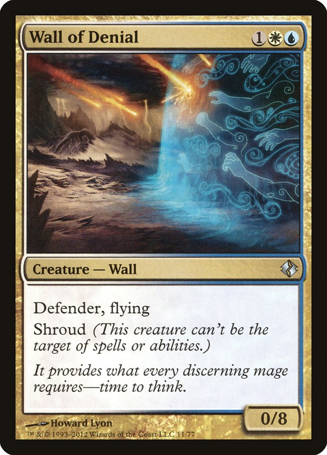 Wall of Denial [Duel Decks: Venser vs. Koth] | Good Games Cannington