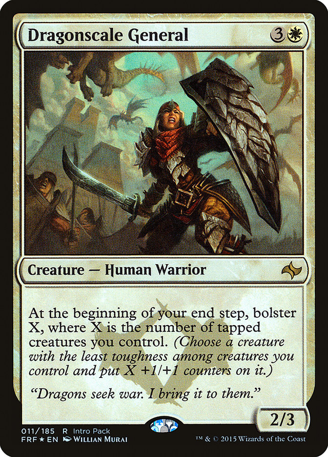 Dragonscale General (Intro Pack) [Fate Reforged Promos] | Good Games Cannington