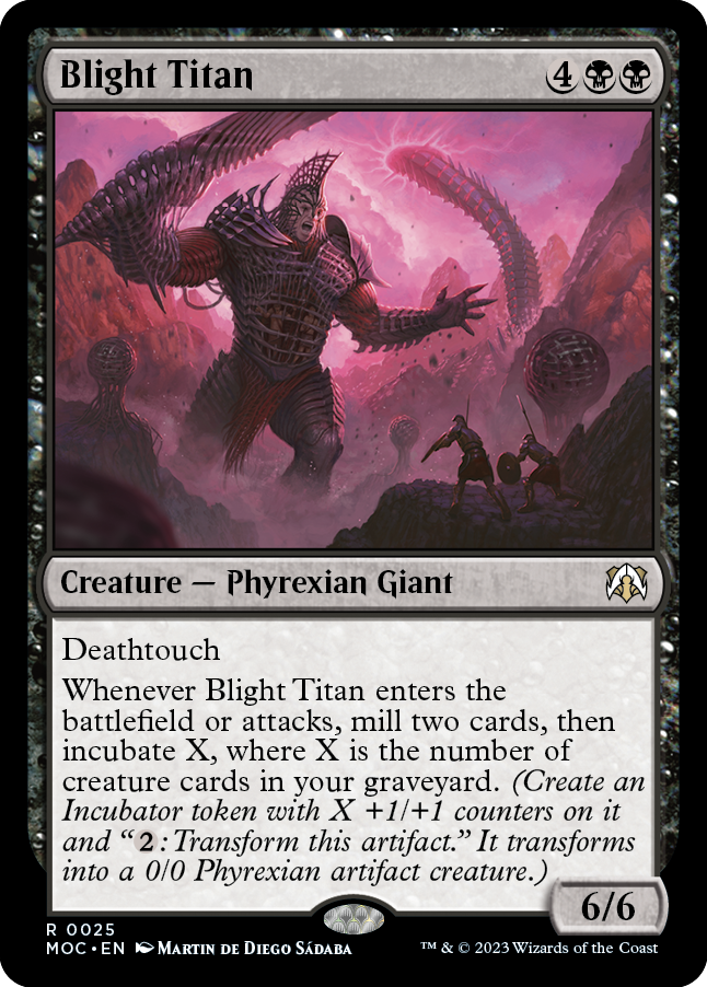 Blight Titan [March of the Machine Commander] | Good Games Cannington