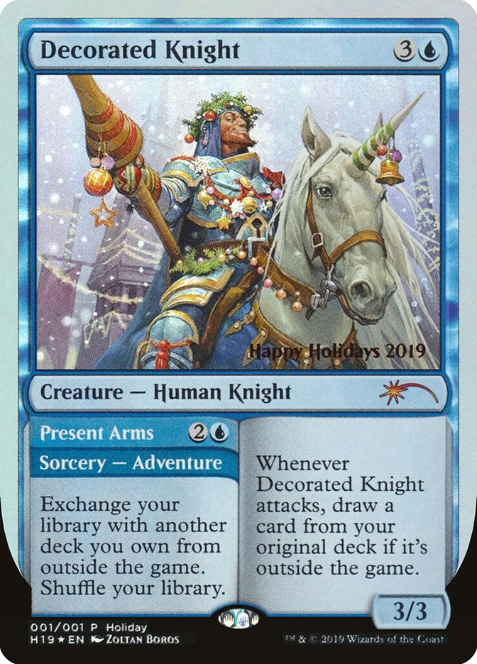 Decorated Knight // Present Arms [Happy Holidays] | Good Games Cannington