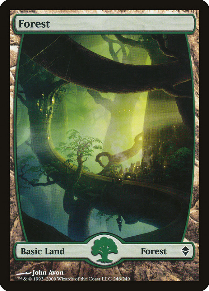 Forest (246) [Zendikar] | Good Games Cannington