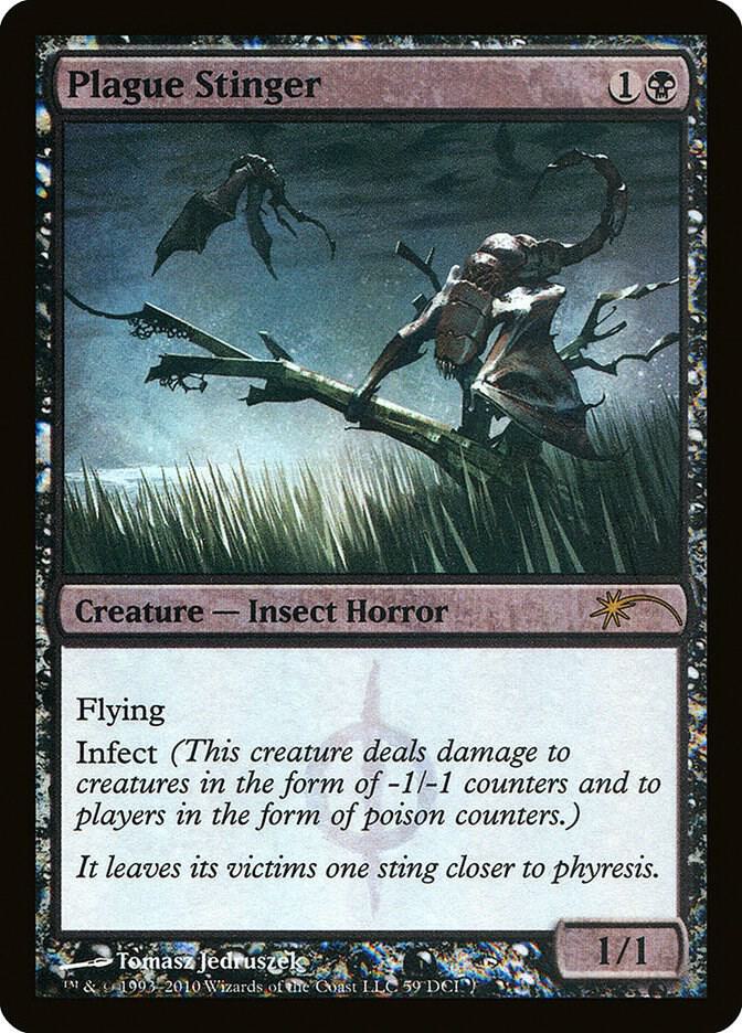 Plague Stinger 59/79 (WPN & Gateway Promos)  - Foil | Good Games Cannington