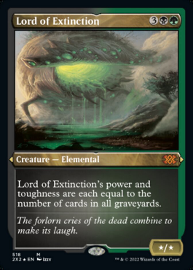 Lord of Extinction (Foil Etched) [Double Masters 2022] | Good Games Cannington