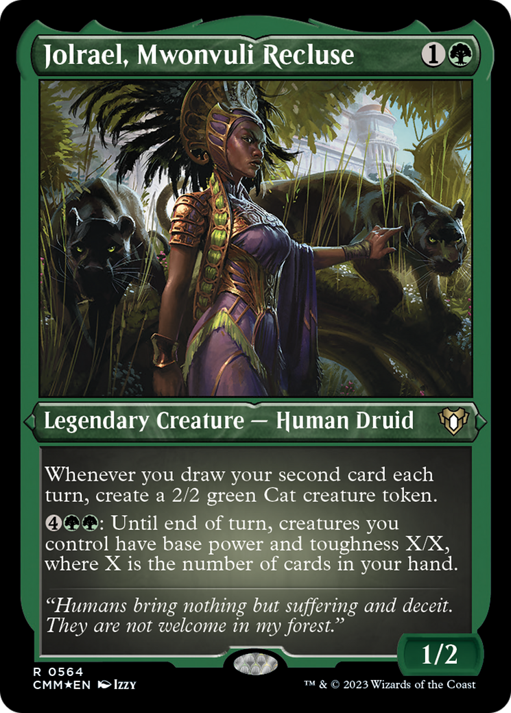Jolrael, Mwonvuli Recluse (Foil Etched) [Commander Masters] | Good Games Cannington