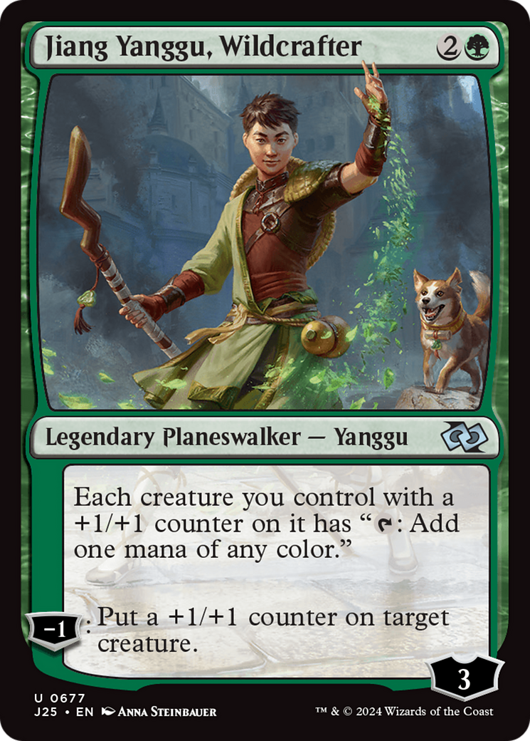 Jiang Yanggu, Wildcrafter [Foundations Jumpstart] | Good Games Cannington