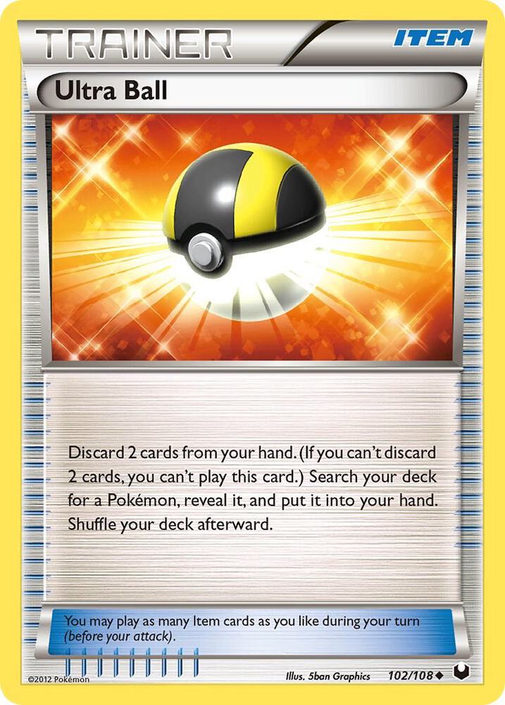 Ultra Ball 102/108 (Dark Explorers)  | Good Games Cannington