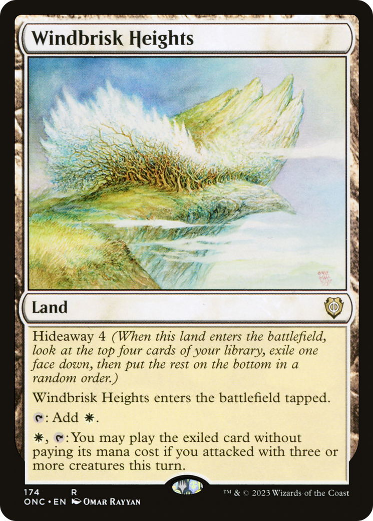 Windbrisk Heights [Phyrexia: All Will Be One Commander] | Good Games Cannington