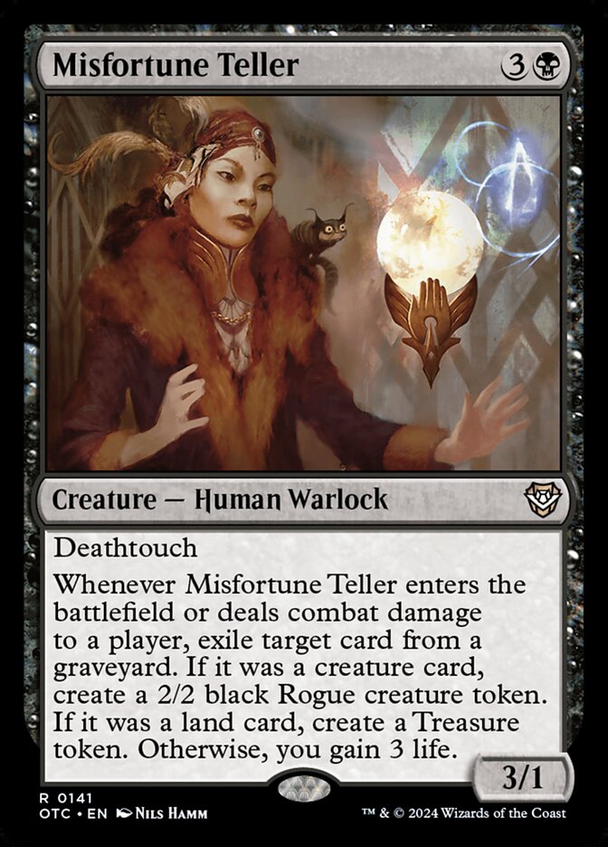 Misfortune Teller 141/342 (Commander: Outlaws of Thunder Junction)  | Good Games Cannington