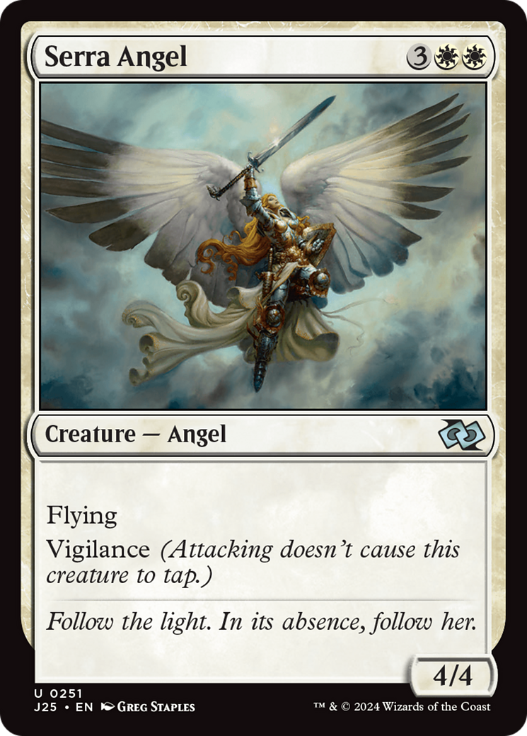Serra Angel [Foundations Jumpstart] | Good Games Cannington