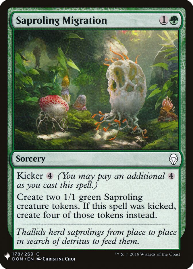 Saproling Migration [Mystery Booster] | Good Games Cannington