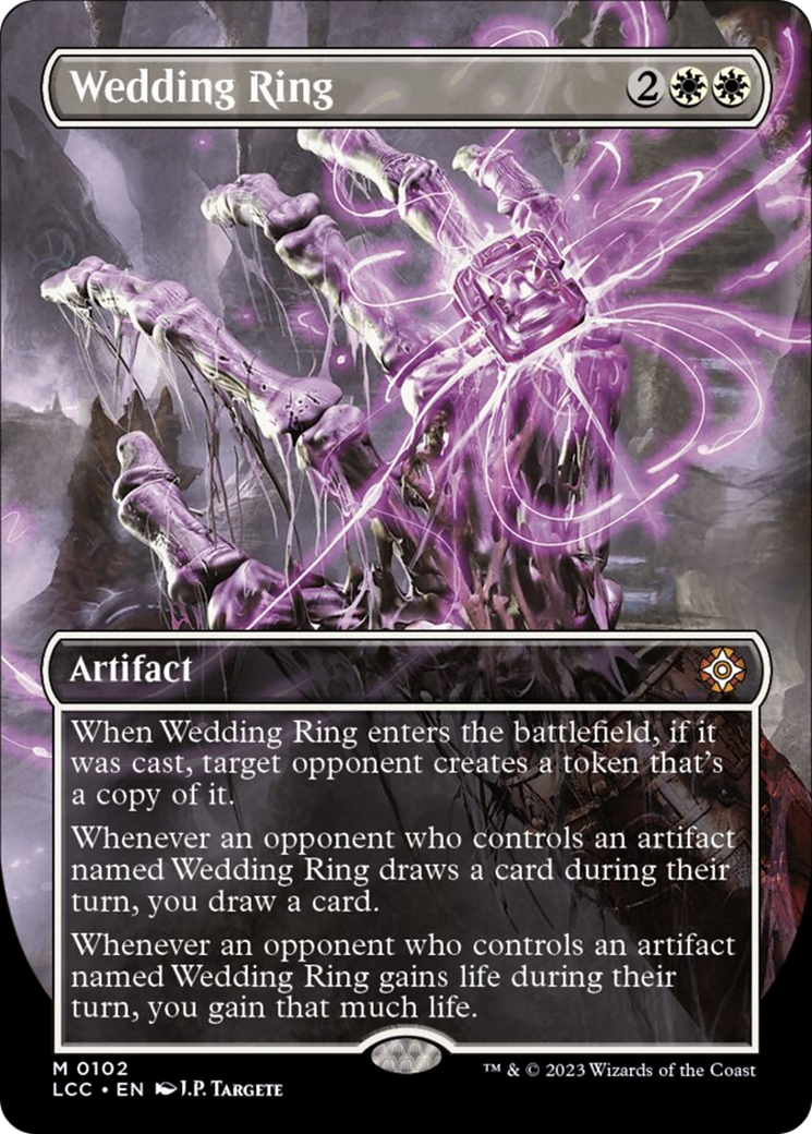 Wedding Ring (Borderless) [The Lost Caverns of Ixalan Commander] | Good Games Cannington