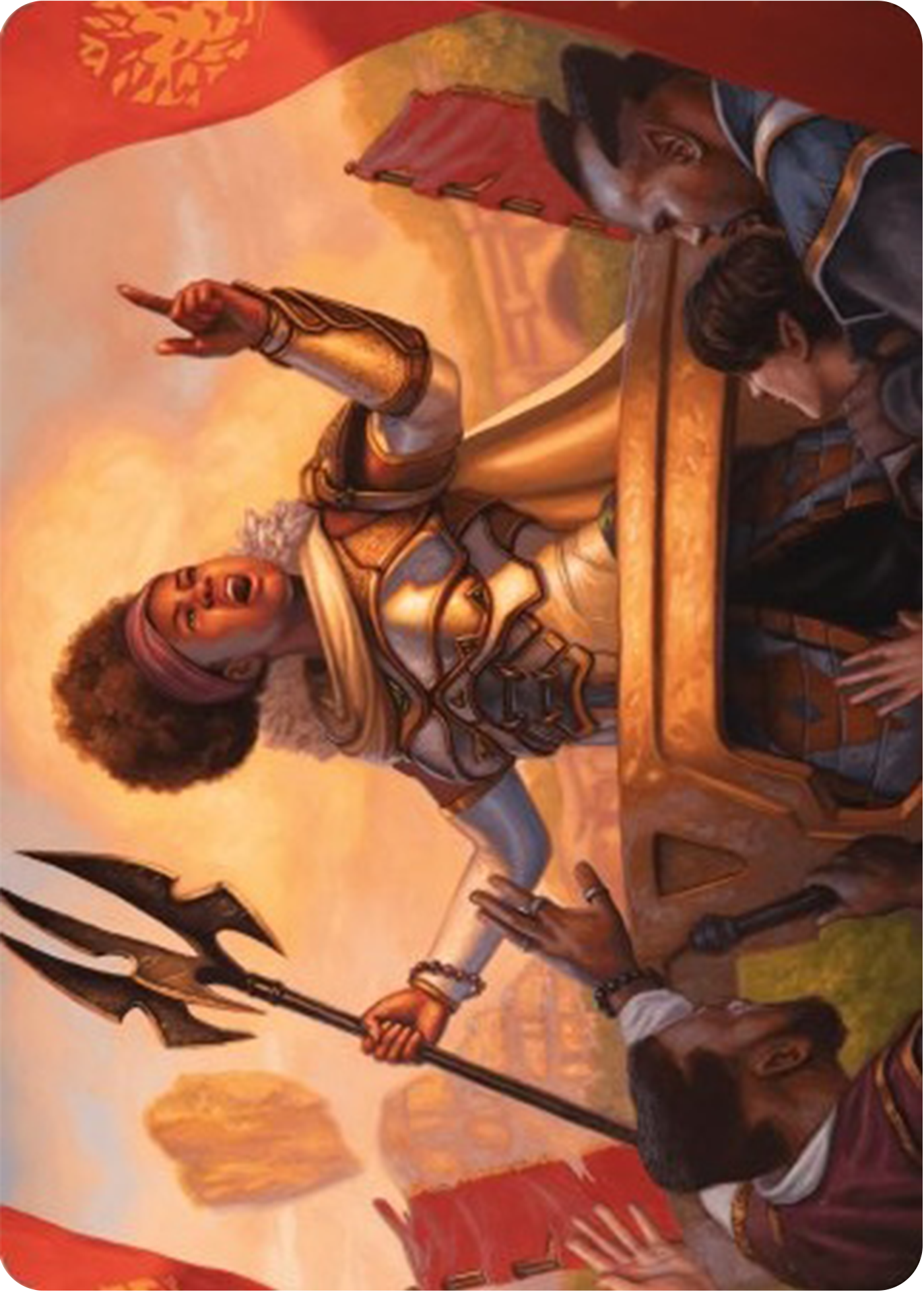 Recruiter of the Guard Art Card [Modern Horizons 3 Art Series] | Good Games Cannington
