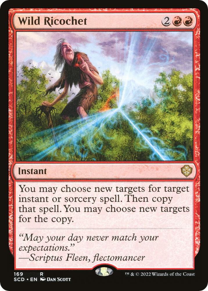 Wild Ricochet 169 (Starter Commander Decks)  | Good Games Cannington