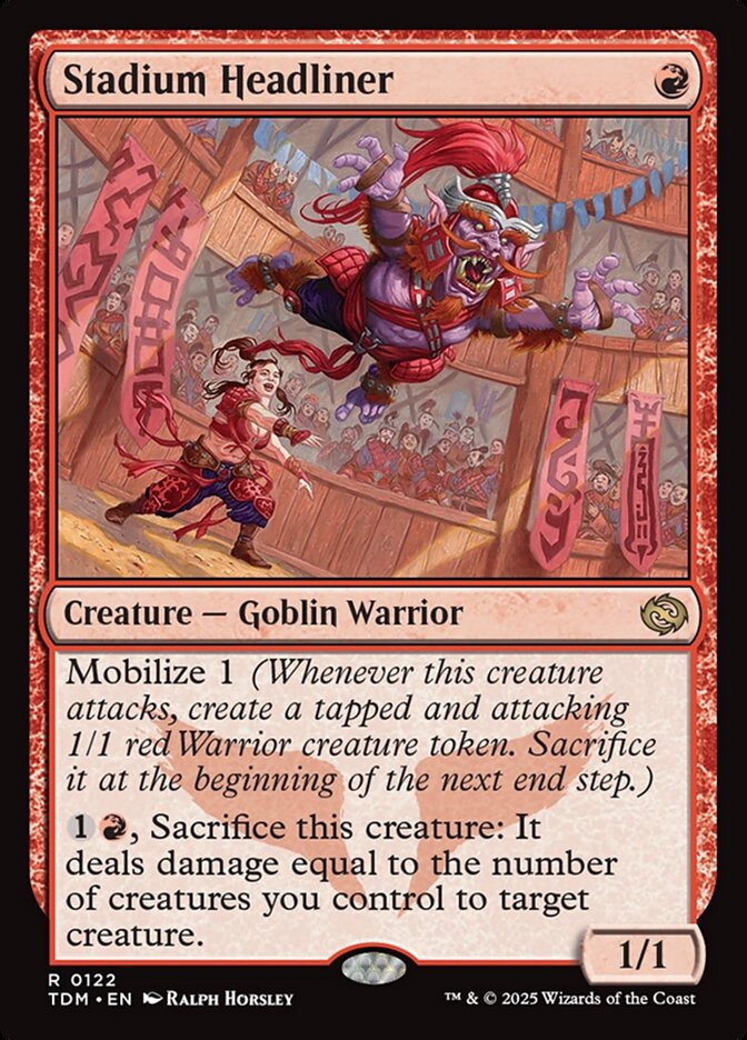 Stadium Headliner 122/291 (Tarkir: Dragonstorm)  | Good Games Cannington