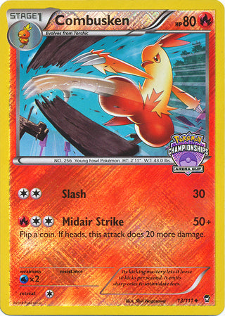 Combusken (13/111) (States Championship Promo) [XY: Furious Fists] | Good Games Cannington