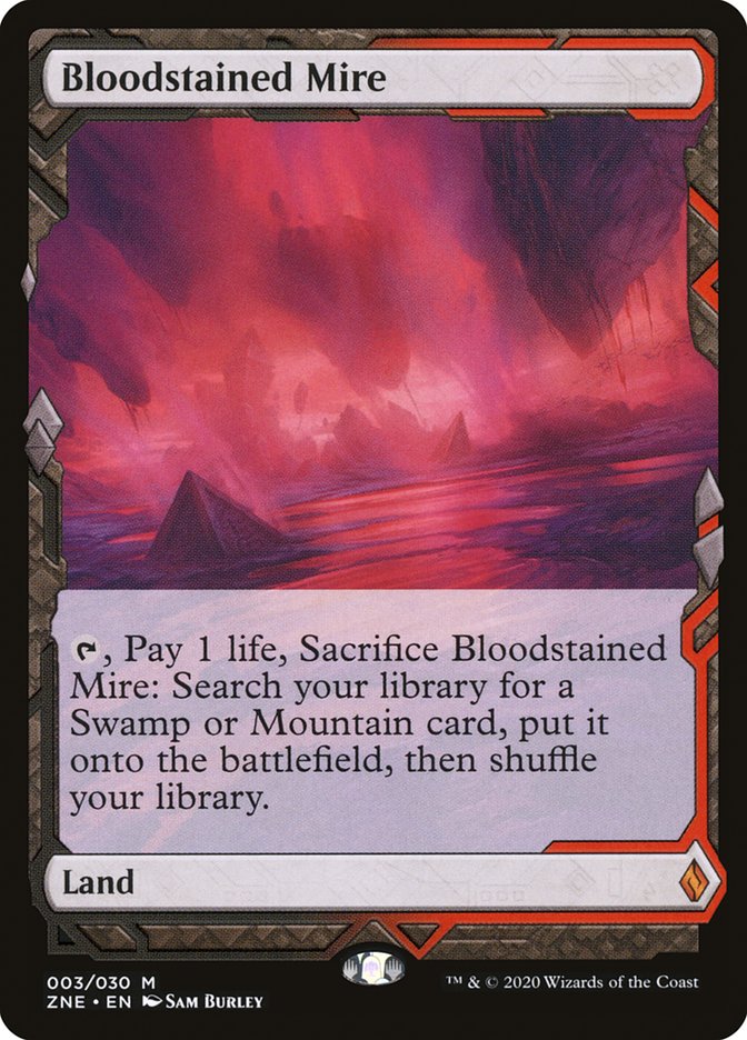 Bloodstained Mire (Expeditions) [Zendikar Rising Expeditions] | Good Games Cannington