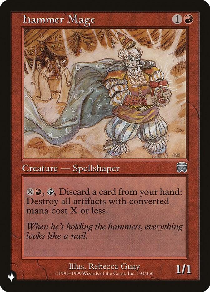 Hammer Mage 193/350 (The List Reprints)  | Good Games Cannington