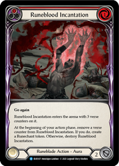 Runeblood Incantation (Red) [EVR107] (Everfest)  1st Edition Rainbow Foil | Good Games Cannington