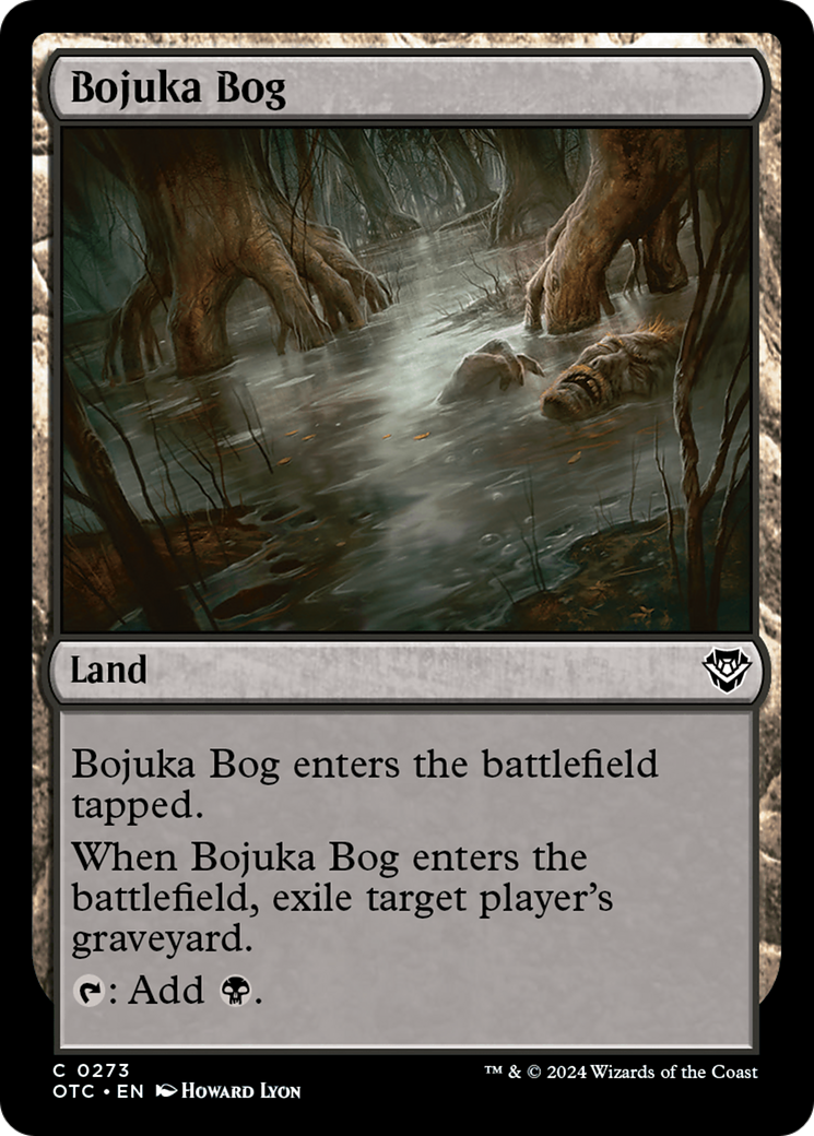 Bojuka Bog [Outlaws of Thunder Junction Commander] | Good Games Cannington