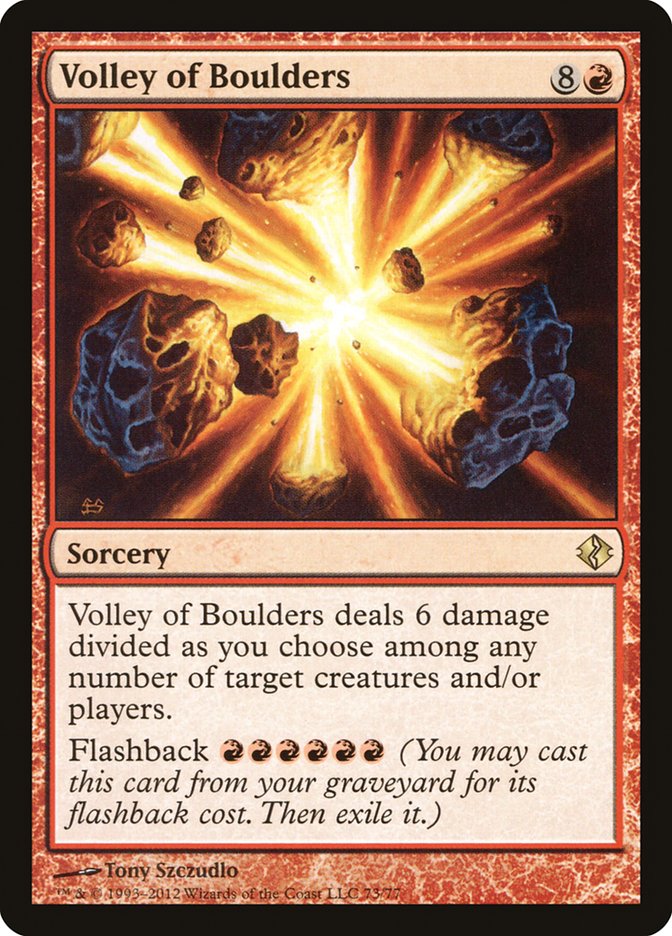 Volley of Boulders [Duel Decks: Venser vs. Koth] | Good Games Cannington