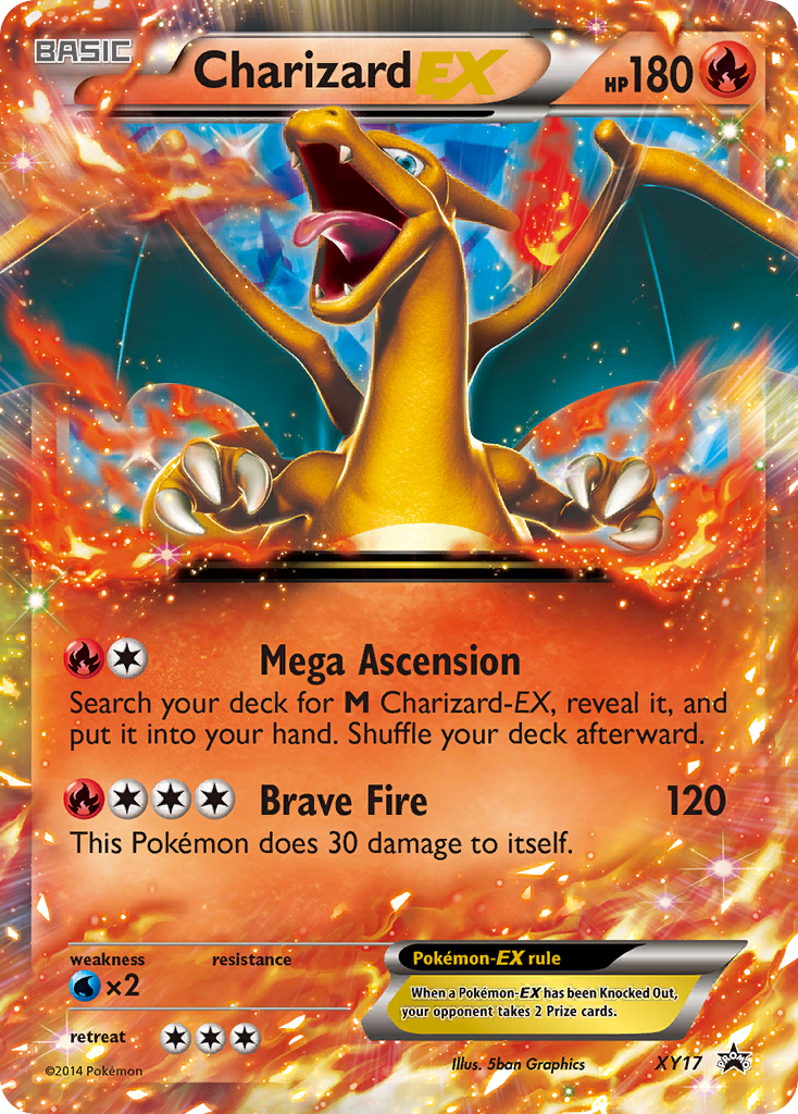 Charizard EX (XY17) [XY: Black Star Promos] | Good Games Cannington
