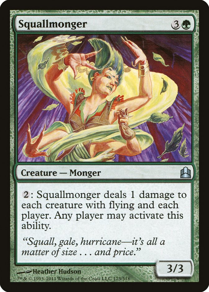 Squallmonger [Commander 2011] | Good Games Cannington