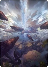 Prismatic Vista Art Card [Zendikar Rising Art Series] | Good Games Cannington