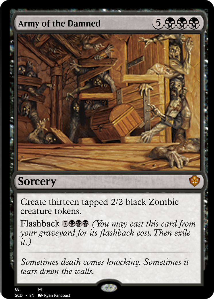 Army of the Damned [Starter Commander Decks] | Good Games Cannington