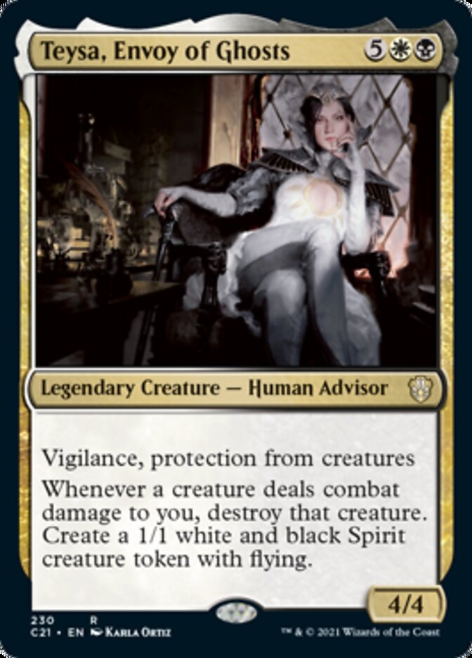 Teysa, Envoy of Ghosts [Commander 2021] | Good Games Cannington
