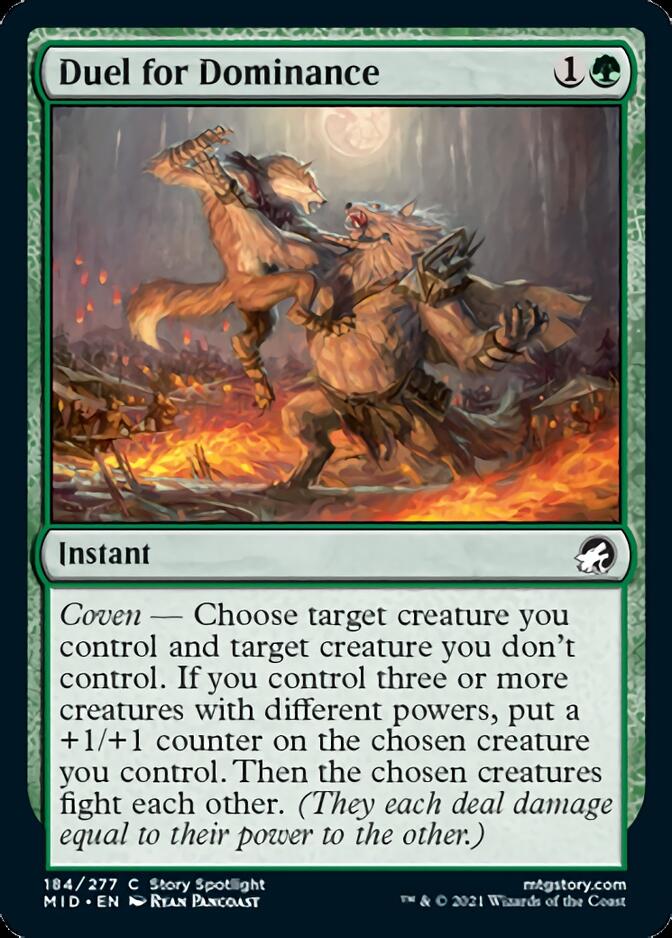 Duel for Dominance [Innistrad: Midnight Hunt] | Good Games Cannington