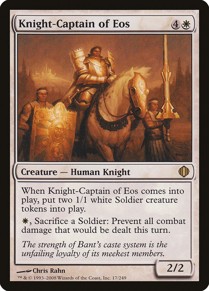 Knight-Captain of Eos [Shards of Alara] | Good Games Cannington