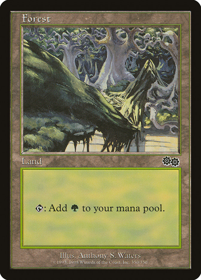 Forest (350) [Urza's Saga] | Good Games Cannington