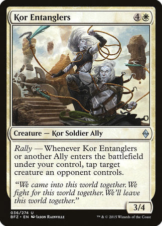 Kor Entanglers [Battle for Zendikar] | Good Games Cannington
