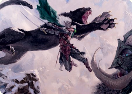 Drizzt Do'Urden Art Card [Dungeons & Dragons: Adventures in the Forgotten Realms Art Series] | Good Games Cannington