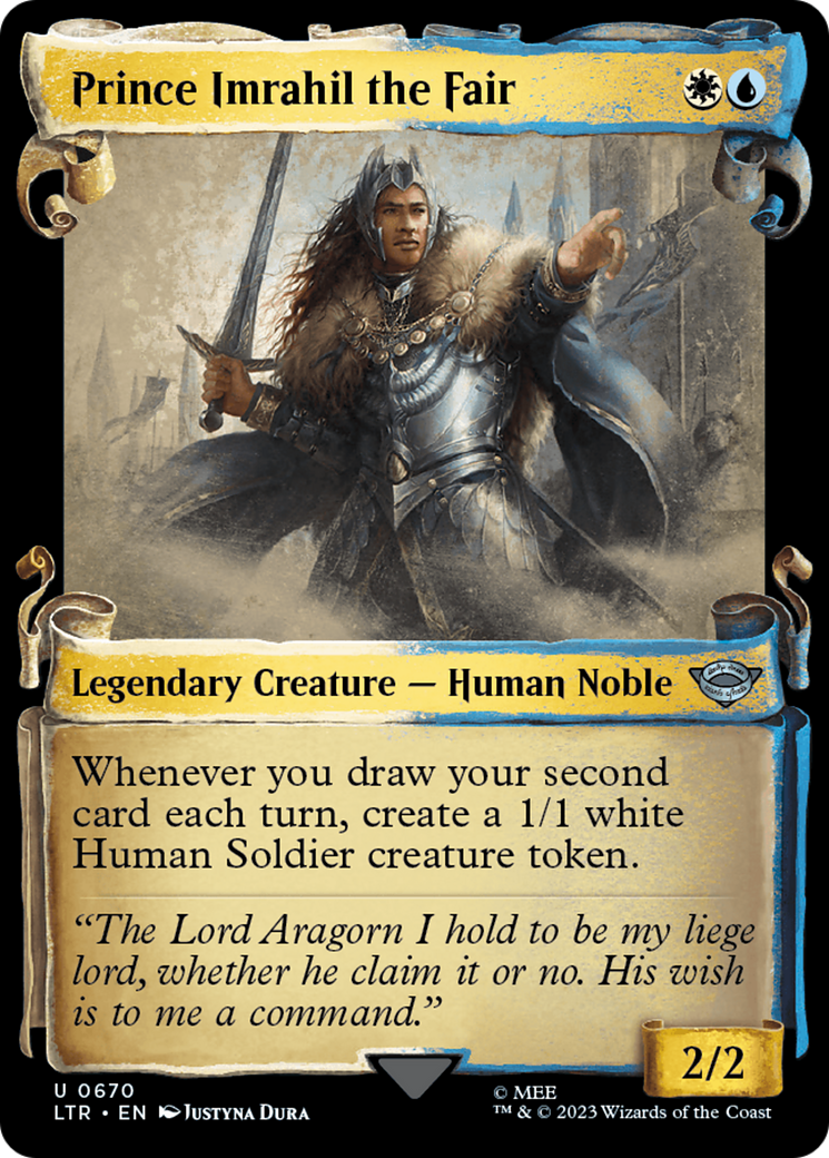 Prince Imrahil the Fair [The Lord of the Rings: Tales of Middle-Earth Showcase Scrolls] | Good Games Cannington