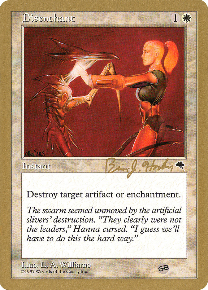 Disenchant (Brian Hacker) (SB) [World Championship Decks 1998] | Good Games Cannington