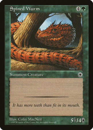 Spined Wurm [Portal] | Good Games Cannington