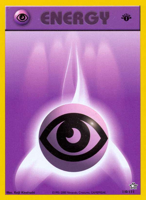 Psychic Energy (110/111) [Neo Genesis 1st Edition] | Good Games Cannington