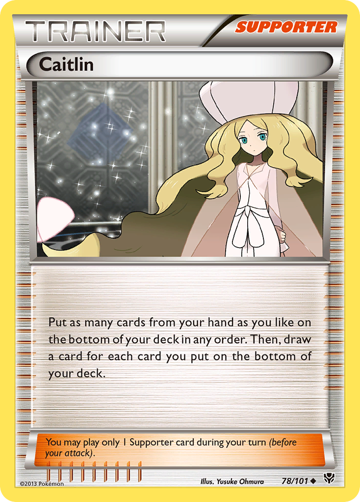 Caitlin (78/101) [Black & White: Plasma Blast] | Good Games Cannington