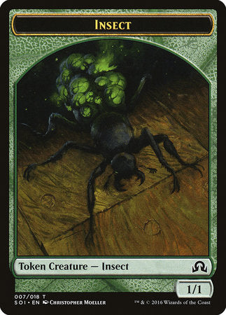 Insect Token [Shadows over Innistrad Tokens] | Good Games Cannington