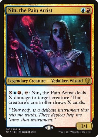 Nin, the Pain Artist [Commander 2017] | Good Games Cannington