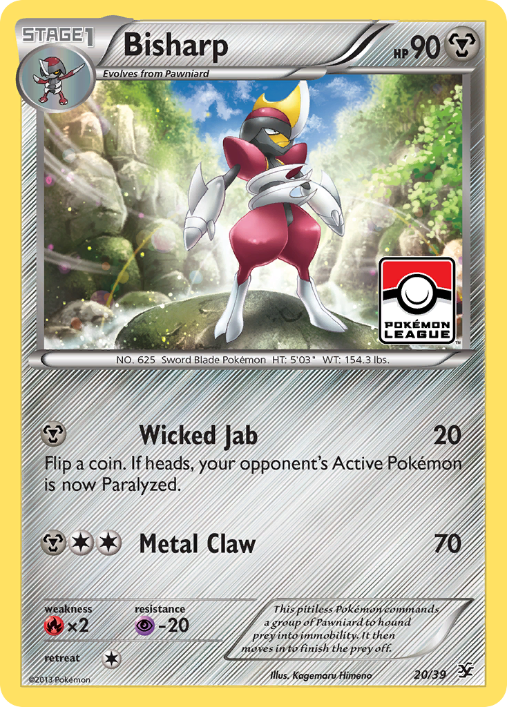 Bisharp (20/39) [XY: Kalos Starter Set] | Good Games Cannington