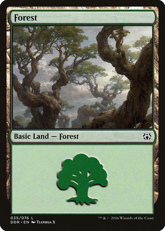 Forest (35) [Duel Decks: Nissa vs. Ob Nixilis] | Good Games Cannington