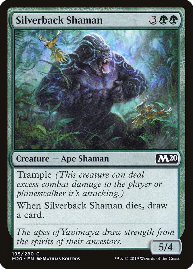Silverback Shaman [Core Set 2020] | Good Games Cannington