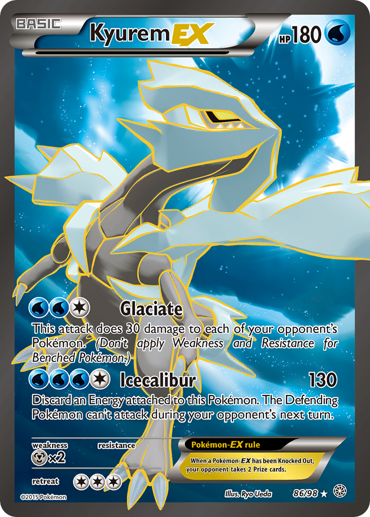 Kyurem EX (86/98) [XY: Ancient Origins] | Good Games Cannington